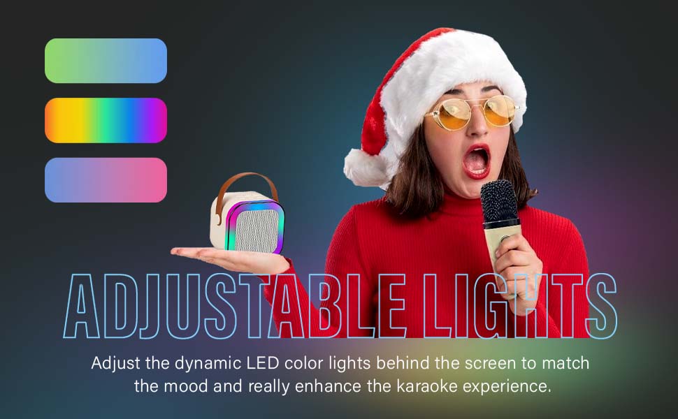 Bluetooth Karaoke Speaker with Microphone