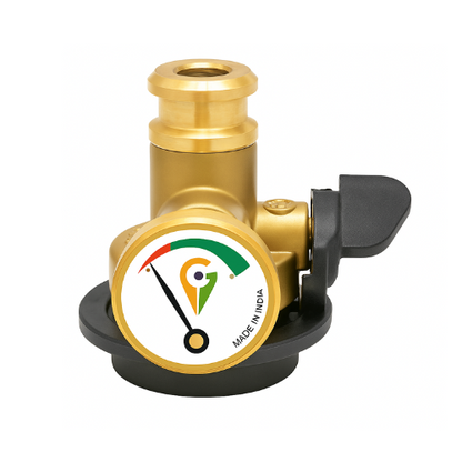 Gas Saving Safety Device for All LPG Gas Cylinder | Gas Leakage Detector, Auto Cut Off,