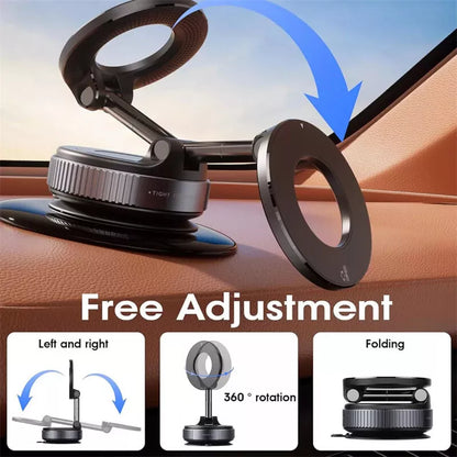 Vacuum Magnetic Phone Holder Foldable Design 360°