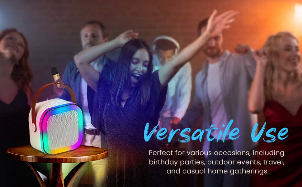 Bluetooth Karaoke Speaker with Microphone